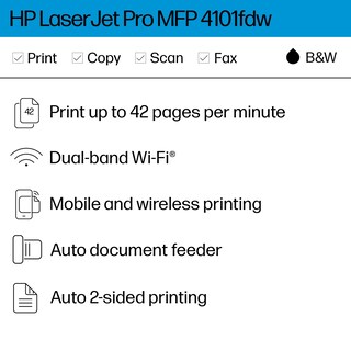 Foto 2 | Foto 2 | Impresora Láser Multifunción Hp Laserjet Pro Mfp 4101fdw - Venta Internacional.