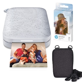 Foto 1 | Foto 1 | Impresora Fotográfica HP para Sprocket Portable 2''x3'' Luna Pearl con Papel - Venta Internacional