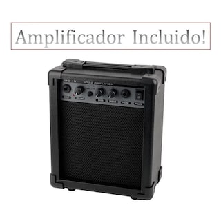 Foto 6 | Foto 6 | Kit De Bajo Electrico Sombreado Jendrix Funda Amplificador Afinador