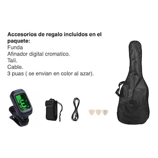 Foto 7 | Foto 7 | Kit De Bajo Electrico Sombreado Jendrix Funda Amplificador Afinador