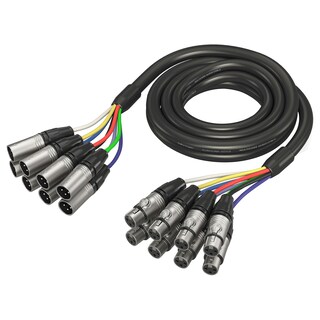 Foto 1 | Foto 1 | Behringer Gmx-300 Cable Snake Vivora 8 Vías Xlr 3 Mts