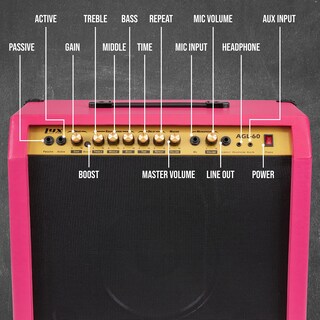 Foto 2 | Foto 2 | Amplificador De Guitarra Eléctrica Lyxpro Combo De 60 W Con Altavoz De 10 Pulgadas - Venta Internacional.