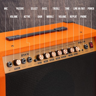 Foto 2 | Foto 2 | Amplificador Para Guitarra Eléctrica Lyxpro 40w Solid State Studio - Venta Internacional.