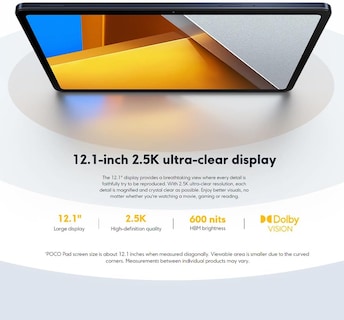 Foto 2 | Foto 2 | Tablet Xiaomi Poco Pad 12.1'' 256gb 8gb Blue