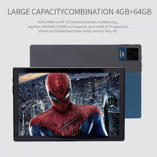 Foto 4 | Foto 4 | Tablet Pc Con Pantalla Hd De 10.1 Pulgadas Android 8.1 5g Wifi De 4 Gb - Venta Internacional.