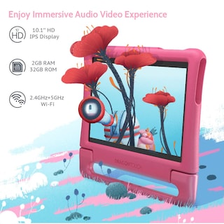 Foto 6 | Foto 6 | Tablet Dragon Touch Kids De 10 Pulgadas, 32 Gb De Almacenamiento Y 2 Gb De Ram, Color Rosa - Venta Internacional.