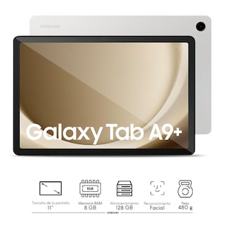 Foto 2 | Foto 2 | Combo Tablet Samsung Galaxy Tab A9+ 8gb 128gb Plata + Powerbank