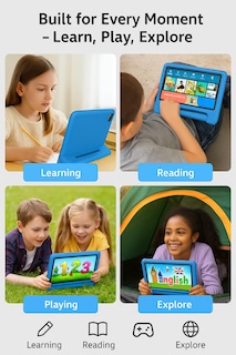 Foto 4 | Foto 4 | Tableta Infantil Nobklen 10.1 Android 14 64 Gb Ram 8 Gb Wifi 6 Gps Bt - Venta Internacional.