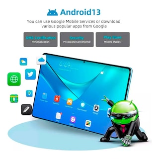 Foto 5 | Foto 5 | Tablet Ummio 10.1'' S25 Ultra 12gb Ram 128gb Almacenamiento
