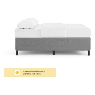 Foto 2 | Foto 2 | Base de Cama de Metal Tipo Box con Funda Tamaño King