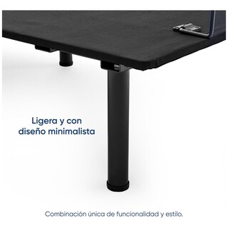 Foto 4 | Foto 4 | Base Eléctrica para Cama Luuna Rise Lite Individual 1 Altura con Control Alámbrico Negra