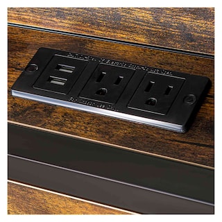 Foto 6 | Foto 6 | Base Cama Individual Usb Country Tipo Madera Moderna Houzer