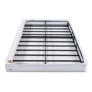 Foto 7 | Foto 7 | Somier Amazon Basics Smart Box Spring De 5 Pulgadas, Doble, Blanco - Venta Internacional.