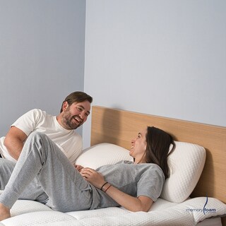 Foto 7 | Foto 7 | Almohada Cirrus De Memory Foam Almohada Para Dormir De Lado Almohada Firme Individual Color Blanco