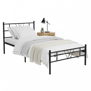 Foto 1 | Foto 1 | Cama De Bases Koke Yatahome Negro 197x99x80cm Individual