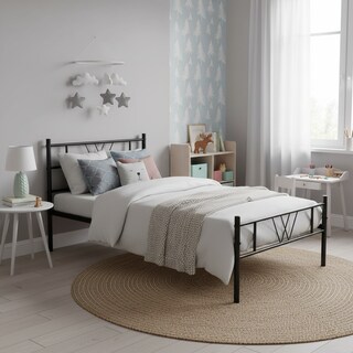 Foto 3 | Foto 3 | Cama De Bases Koke Yatahome Negro 197x99x80cm Individual