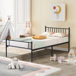 Foto 7 | Foto 7 | Cama De Bases Kessie Yatahome Negro 197x99x80cm Individual