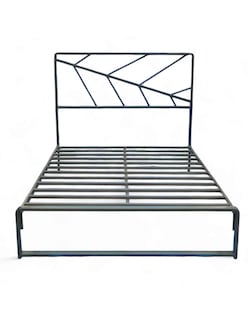 Foto 1 | Foto 1 | Cama Jaco Gante Gris Oxford Matrimonial