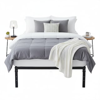 Foto 1 | Foto 1 | Cama De Bases Kessie Yatahome Negro 194x98x36cm Individual