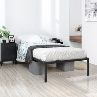 Foto 4 | Foto 4 | Cama De Bases Kessie Yatahome Negro 194x98x36cm Individual