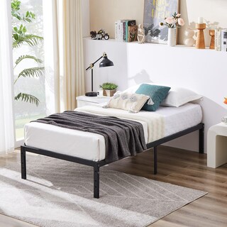 Foto 5 | Foto 5 | Cama De Bases Kessie Yatahome Negro 194x98x36cm Individual