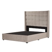 Cabecera Dicasa Titan Arena + Base Cama Arena Queen Size