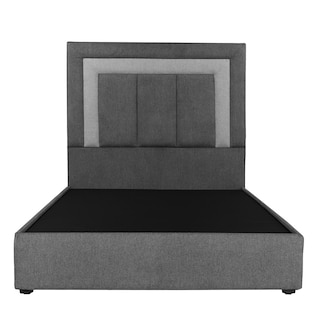 Foto 2 | Foto 2 | Cabecera con Base de Cama Dicasa Gris Queen Size