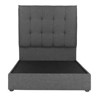 Foto 2 | Foto 2 | Cabecera Dicasa Kenzo Gris Oscuro Gris King Size con Base Cama