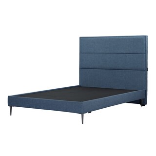 Foto 3 | Foto 3 | Cabecera Dicasa Ibiza + Base Cama Slim Azul King Size