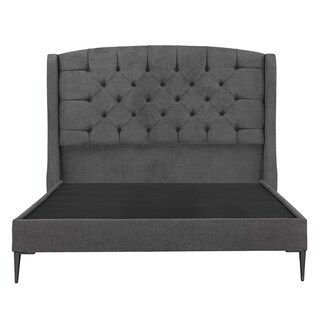 Foto 2 | Foto 2 | Cabecera Dicasa Sitka + Base Cama Slim Gris King Size