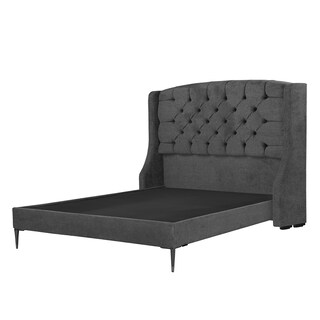 Foto 3 | Foto 3 | Cabecera Dicasa Sitka + Base Cama Slim Gris King Size