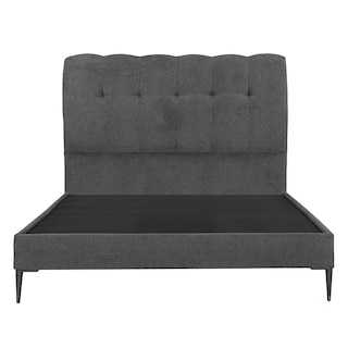 Foto 2 | Foto 2 | Cabecera Dicasa Nube + Base Cama Slim Gris King Size