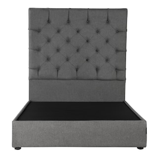 Foto 2 | Foto 2 | Cabecera Dicasa Capri + Base Cama Gris King Size