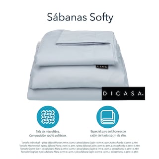 Foto 6 | Foto 6 | Cabecera Dicasa Milan Gris + Base Cama Individual + Almohada 2pack + Protector Cloud + Sabanas Softy
