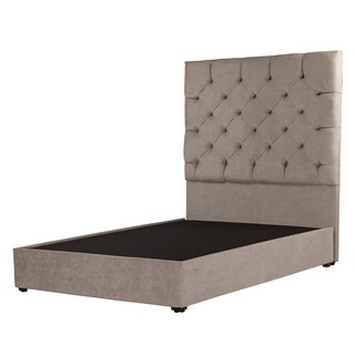 Foto 2 | Foto 2 | Cabecera Dicasa Capri Arena + Base Cama Matrimonial + Almohada 2pack + Protector Cloud + Sabanas Softy