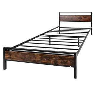 Foto 1 | Foto 1 | Base Cama Country Tipo Madera Individual Moderna Metal Acero Houzer