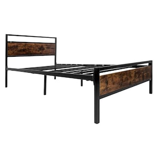 Foto 3 | Foto 3 | Base Cama Country Tipo Madera Individual Moderna Metal Acero Houzer