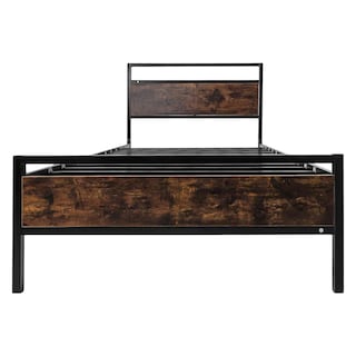 Foto 4 | Foto 4 | Base Cama Country Tipo Madera Individual Moderna Metal Acero Houzer