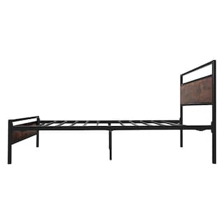 Foto 5 | Foto 5 | Base Cama Country Tipo Madera Individual Moderna Metal Acero Houzer