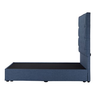 Foto 3 | Foto 3 | Cabecera Dicasa Capri + Base Cama Azul Matrimonial