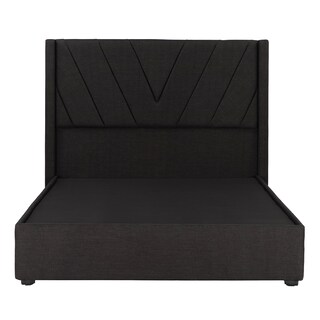 Foto 2 | Foto 2 | Cabecera Dicasa Aurora Negro Individual + Base Cama Negro