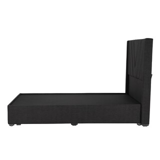 Foto 3 | Foto 3 | Cabecera Dicasa Aurora Negro Individual + Base Cama Negro