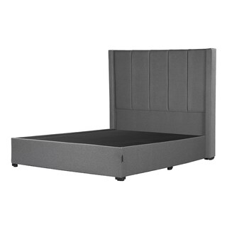 Foto 1 | Foto 1 | Cabecera Dicasa Nizza Gris + Base Cama Gris Individual