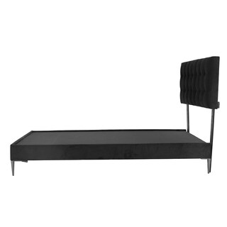 Foto 4 | Foto 4 | Cabecera Catania Negro + Base Cama Slim Negro Queen Size