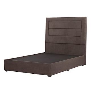 Foto 2 | Foto 2 | Cabecera Blend Chocolate Matrimonial + Base Cama + Almohada Royal Twin + Protector Lux + Sabanas Royal
