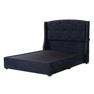 Foto 2 | Foto 2 | Cabecera Dicasa Zefyr Azul Matrimonial + Base Cama + Colchon Restonic Trini
