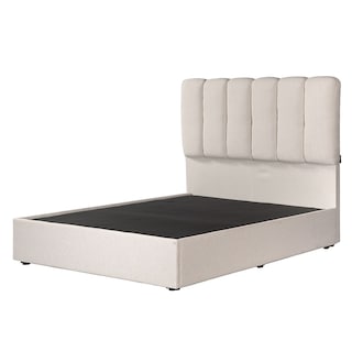 Foto 1 | Foto 1 | Cabecera Dicasa Kami Crema Matrimonial + Base Cama