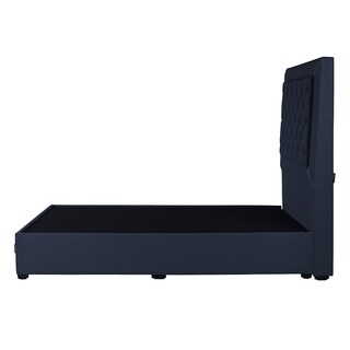 Foto 3 | Foto 3 | Cabecera Dicasa Mary Azul Individual + Base Cama