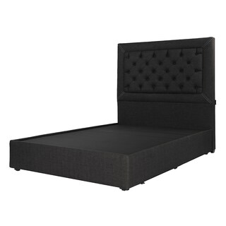 Foto 1 | Foto 1 | Cabecera Dicasa Mary Negro Individual + Base Cama
