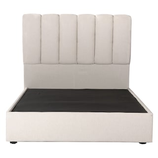 Foto 2 | Foto 2 | Cabecera Dicasa Kami Crema Queen Size + Base Cama